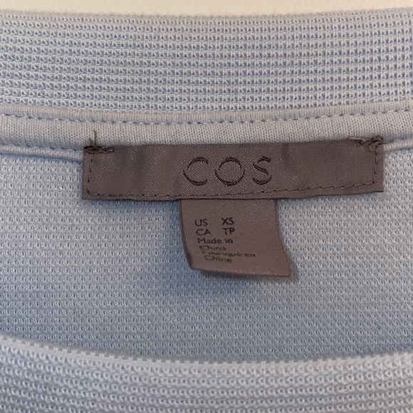 COS light blue blouse - Picture 4 of 6